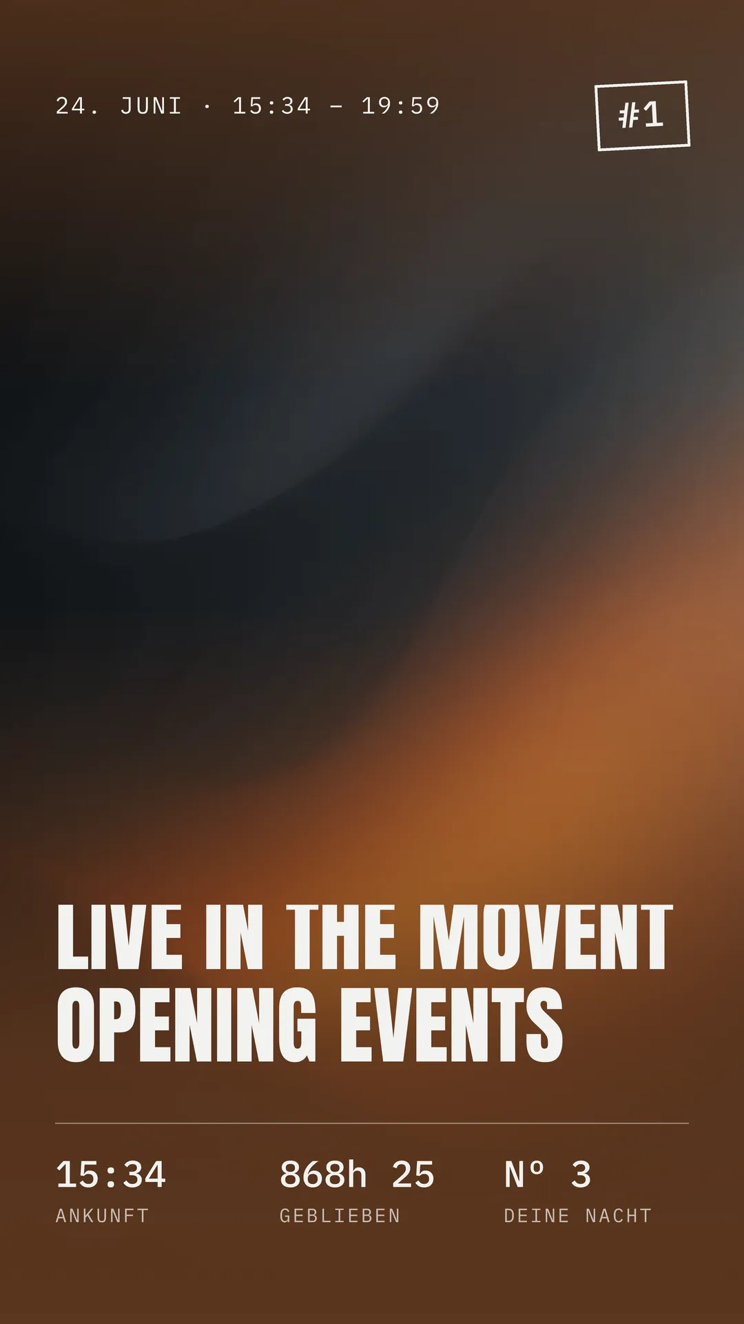 New event 